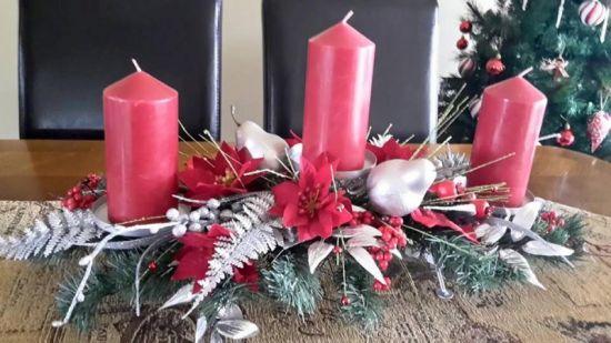 Anchorage Bay Christmas Table Arrangement