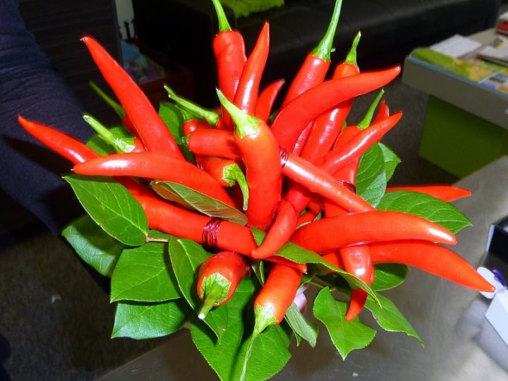 Chili Wedding Bouquet