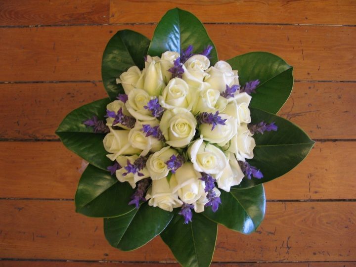 White Roses and Lavender